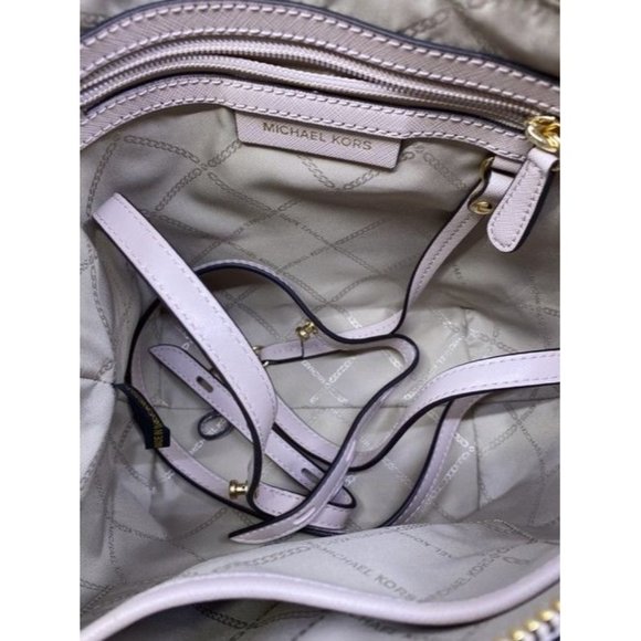 Michael Michael Kors Small Sullivan Convertible Top Zip Tote Pink Leathe… - Picture 4 of 5